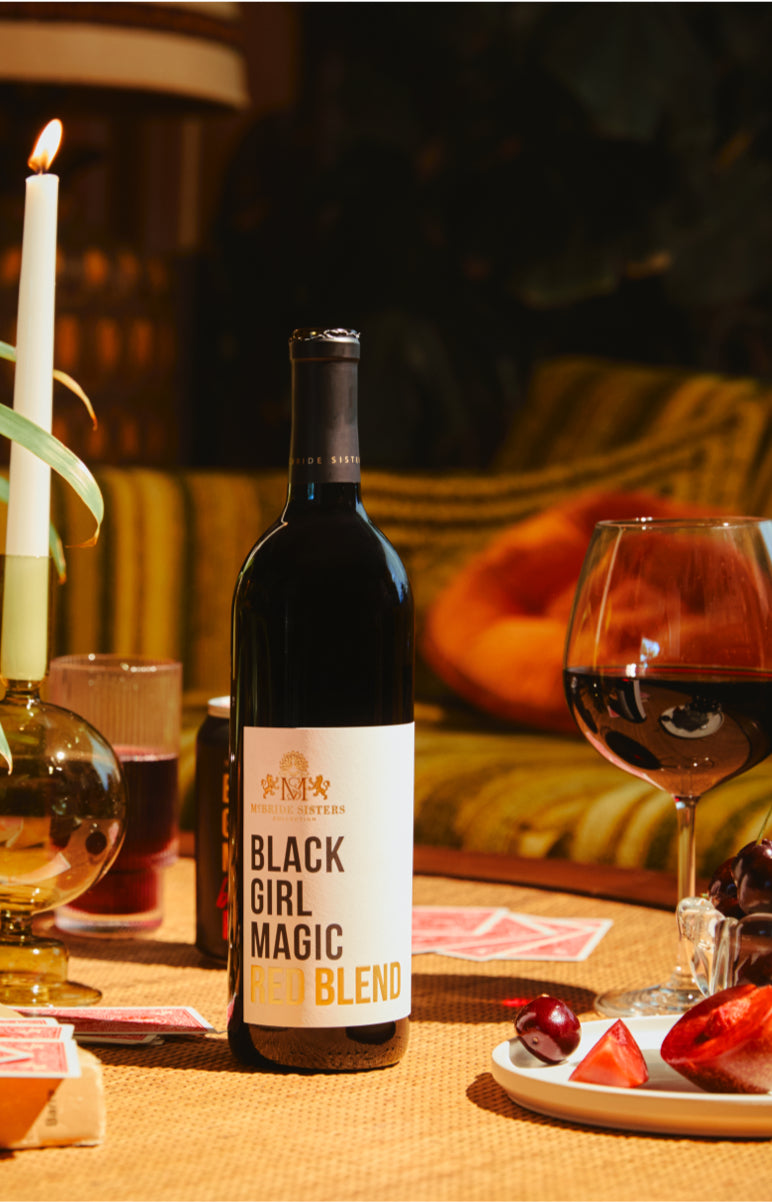 Black Girl Magic Red Blend Lifestyle Image