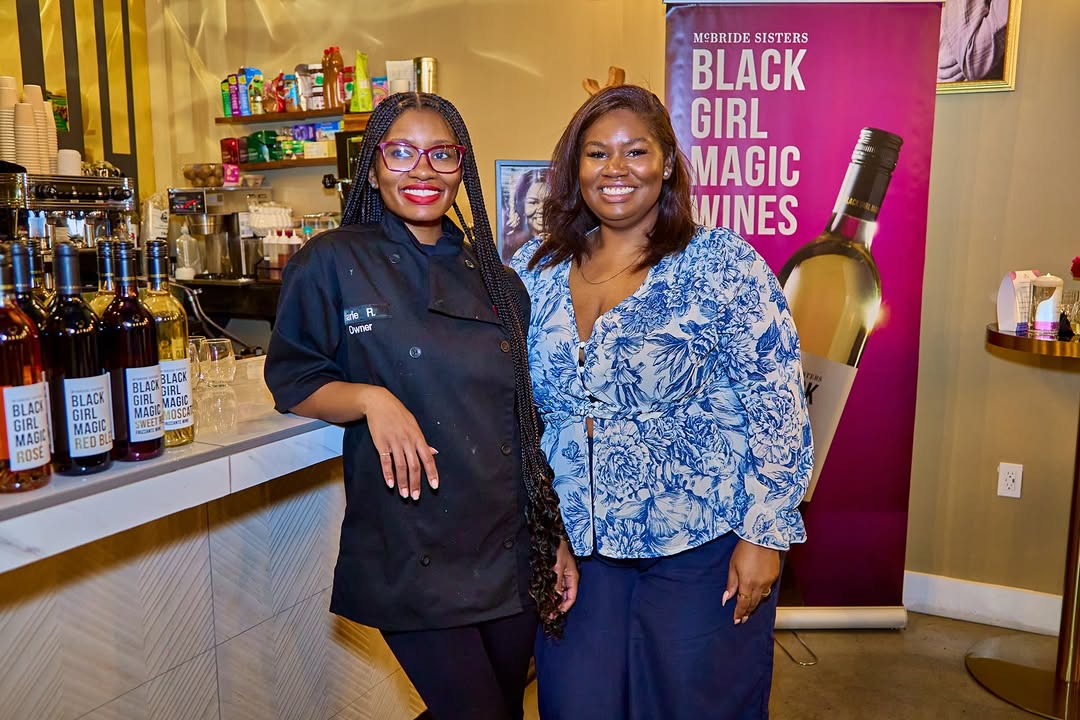 BOSK Coffee &amp; Wine Owners by sisters Narie and Nako Roberso