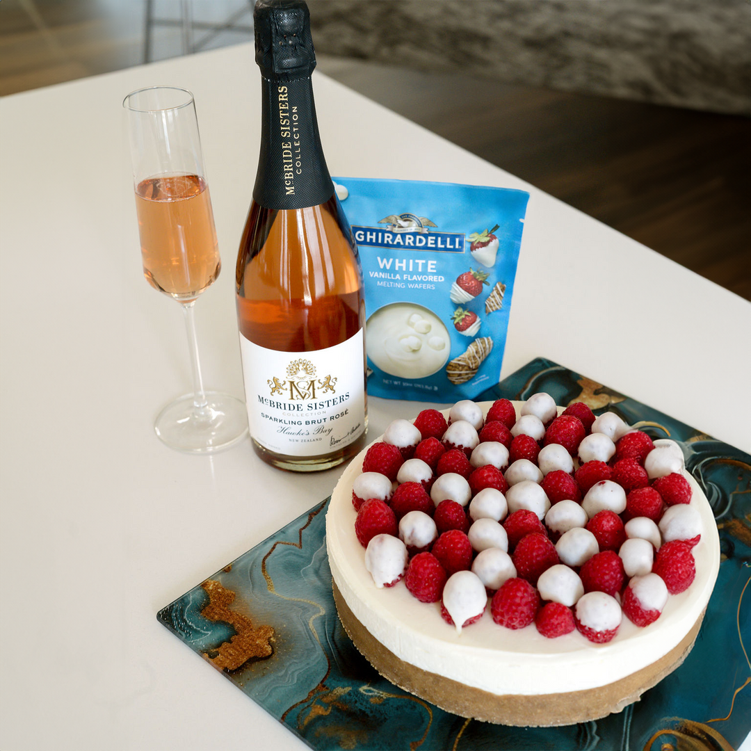 McBride Sisters x Ghirardelli Cheesecake