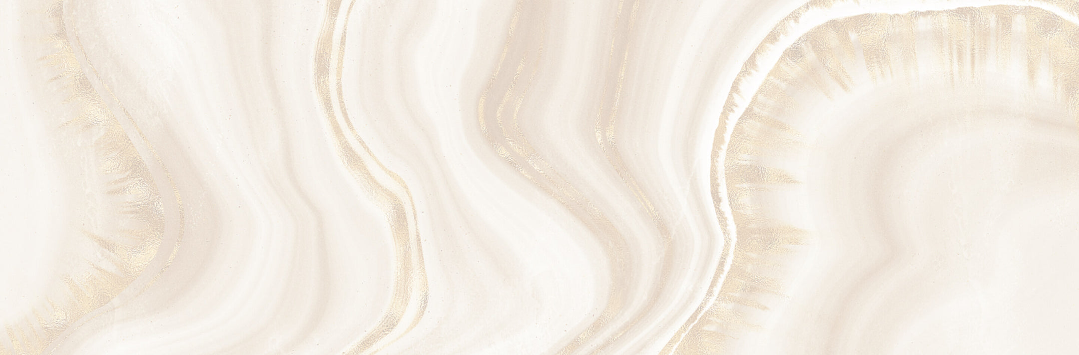 A smooth, abstract background featuring soft, swirling patterns in shades of cream and beige, accented with subtle gold highlights. The fluid design creates an elegant and sophisticated visual effect.